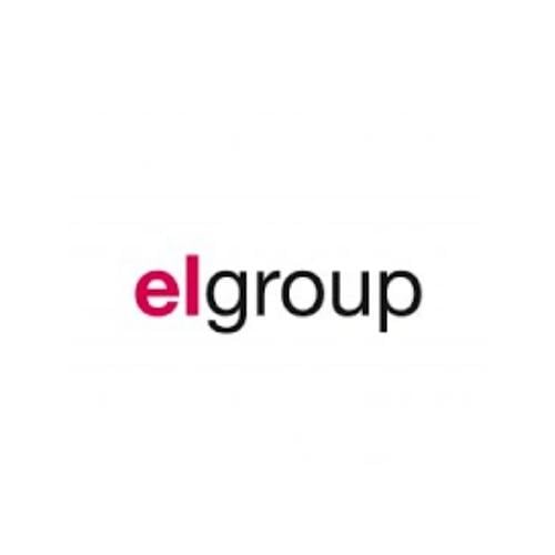 Building & Construction 2 AustClean building and construction cleaning – elgroup logo with 'el' in red and 'group' in black on a white background, symbolizing clarity and attention to detail from professional post-construction cleans in Australia.